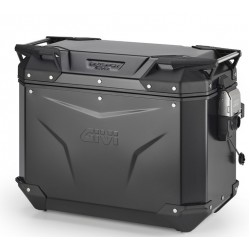 Givi Βαλίτσα πλαϊνή Δεξιά 44 λίτρα OBKEV44BR trekker monokey Mαύρη Ανοδιωμένο αλουμ.χωρίς κλειδί + πιά