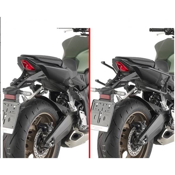 Givi Βάσεις πλαϊνών σάκων TR1208_CB650 R'2024 γρήγορης απελευθέρωσης Honda  Βάσεις πλαϊνών βαλιτσών
