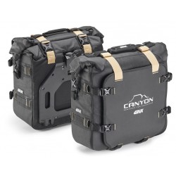 GIVI Τσάντες πλαϊνές GRT720B_ 25+25lt αδιάβροχες Canyon  Πλαϊνές Βαλίτσες