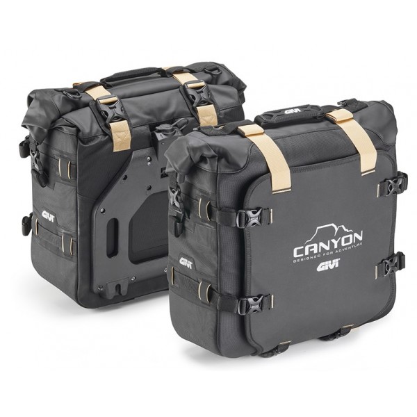 GIVI Τσάντες πλαϊνές GRT720B_ 25+25lt αδιάβροχες Canyon  Πλαϊνές Βαλίτσες