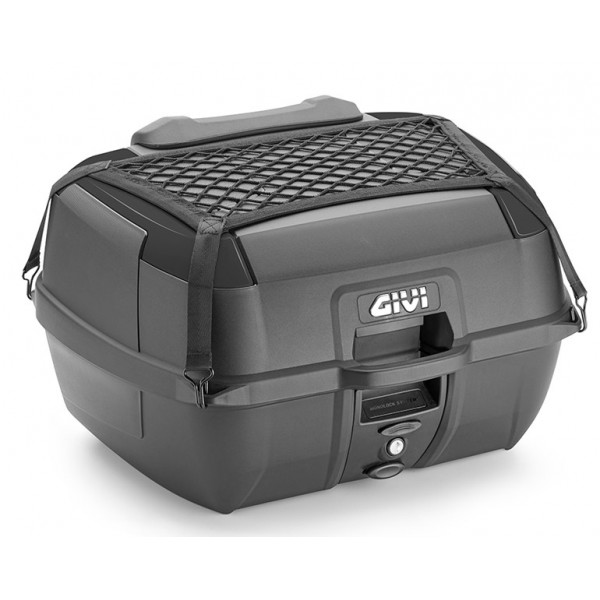 GIVI Βαλίτσα 45 λίτρα B45B+ μαύρη monolock (περιλαμβάνει πλάτη, ελαστικό δίχτυ & εσωτερικό τάπητα)  Βαλίτσες (Topcase)