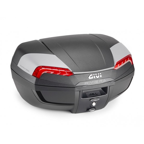 GIVI Βαλίτσα 46 λίτρα E46N2 Riviera monolock μαύρη  Βαλίτσες (Topcase)