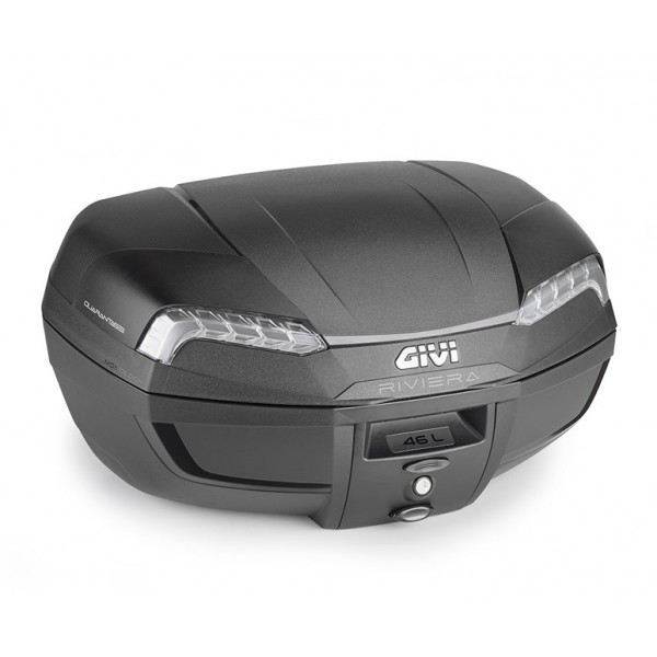 GIVI Βαλίτσα 46 λίτρα E46NT2 Riviera monolock μαύρη  Βαλίτσες (Topcase)