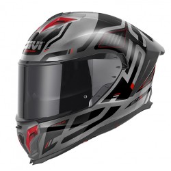 Givi Κράνος H50.3 Quasar Titan/Black/Red + Pinlock (ECE 22.06)