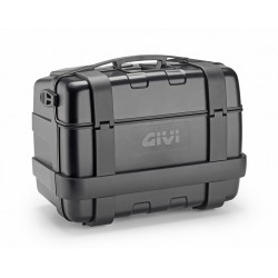 GIVI Βαλίτσα 46 λίτρα TRK46BB μαύρη-αλουμινίου LITE monokey χωρίς πιάστρα  Πλαϊνές Βαλίτσες