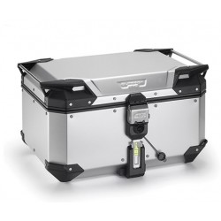 GIVI Βαλίτσα κεντρική ανοδιωμένο αλουμίνιο ασημί 58 lt OBKEV58AA EVO monokey χωρίς πιάστρα+κλειδί  Βαλίτσες (Topcase)