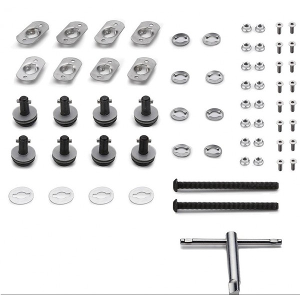 GIVI ΚΙΤ μετατροπής 02RKIT _PL/PLO σε ταχείας απελευθέρωσης PLR  Βάσεις πλαϊνών βαλιτσών