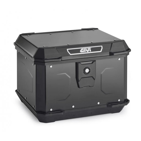 Givi Βαλίτσα 44 λίτρα ALP44B2 αλουμίνιο μαύρη monolock με πιάστρα + κιτ τοποθέτησης + εσωτερική επένδυση Βαλίτσες (Topcase)