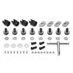 GIVI ΚΙΤ μετατροπής 12RKIT_ PL/PLO σε ταχείας απελευθέρωσης PLR TIGER 1200 GT  Πλαϊνές Βαλίτσες