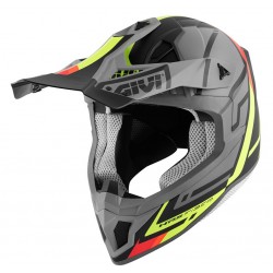 Givi Κράνος H70.1 Logic Fiber-Glass Grey/Yellow/Black (ECE 22.06) ΚΡΑΝΗ