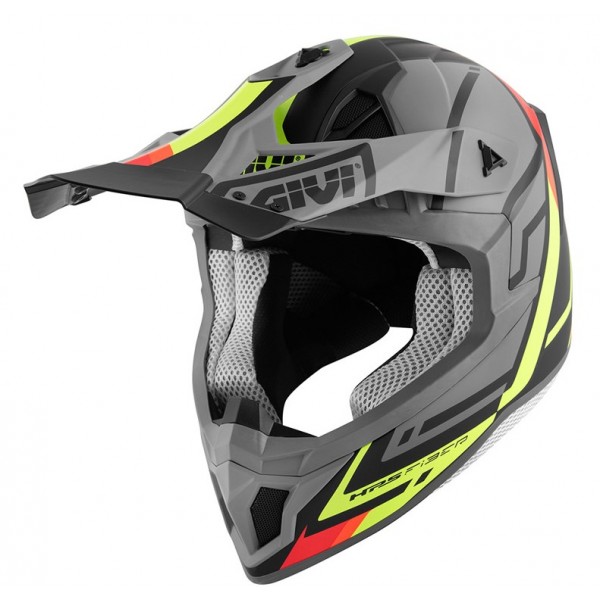 Givi Κράνος H70.1 Logic Fiber-Glass Grey/Yellow/Black (ECE 22.06) ΚΡΑΝΗ Givi Κράνος H70.1 Logic Fiber-Glass Grey/Yellow/Black (ECE 22.06) ΚΡΑΝΗ