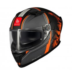 MT Κράνος Braker SV ECE 22.06 Charm B4 μαύρο/πορτοκαλί ματ