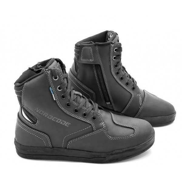 Nordcode Μποτάκια δερμάτινα Boulevard WP μαύρο CE Μπότες / Παπούτσια