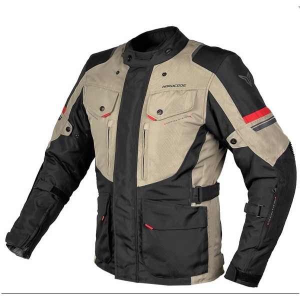 Nordcode Μπουφάν Dust EN 17092 Ανδρικό Χειμερινό μαύρο/άμμου ΕΝΔΥΣΗ