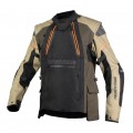 Nordcode Μπουφάν Μηχανής Safari Sand-Black-Khaki Ανδρικό 4 εποχών Μπουφάν Textile