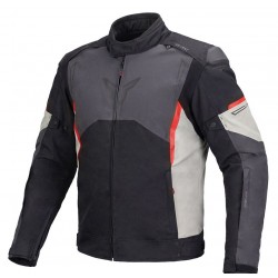Nordcode Μπουφάν Top speed WP μαύρο/γκρι/κόκκινο ΕΝΔΥΣΗ