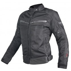 Nordcode Μπουφάν Μηχανής Escape Lady WP Γυναικείο Καλοκαιρινό Μαύρο Oversize