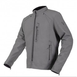 Nordcode Μπουφάν Μηχανής Polo Softshell EN1621 Ανδρικό Χειμερινό Γκρι Μπλούζες / Γιλέκα / Ζακέτες