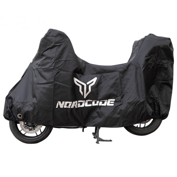 Nordcode Kάλυμμα μοτό αδιάβροχο Evo plus premium + top case μαύρο Κουκούλες και Καλύματα