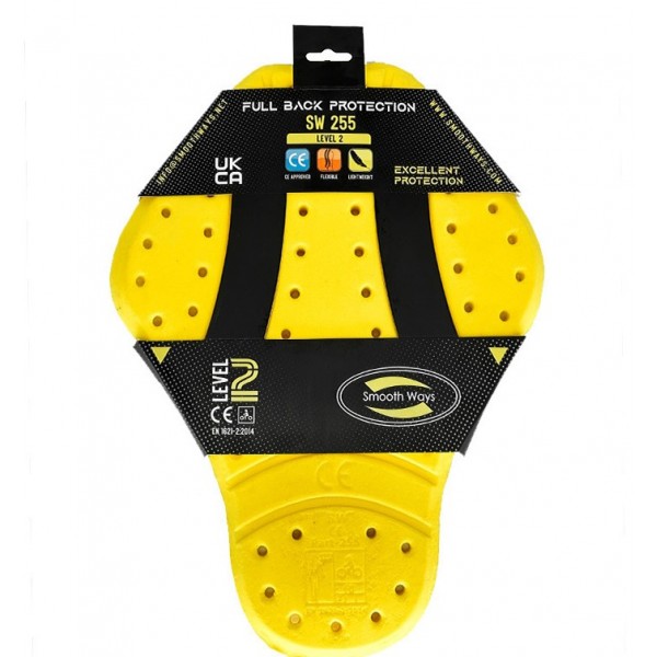 NORDCODE Προστασία πλάτης BACK PROTECT 380mm LEVEL -2 κίτρινο Προστασία