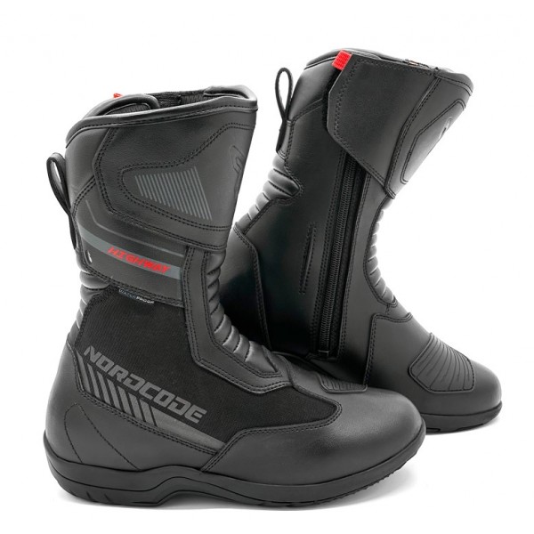 Nordcode Μπότα Eco Leather Highway WP μαύρο CE Nordcode Μπότα Eco Leather Highway WP μαύρο CE