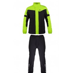 Nordcode Αδιάβροχο & διαπνέον σετ10K Rainsuit Wave Evo μαύρο/fluo