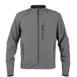 Nordcode Μπουφάν Μηχανής Polo Softshell EN1621 Ανδρικό Χειμερινό Γκρι OVERSIZE Μπλούζες / Γιλέκα / Ζακέτες