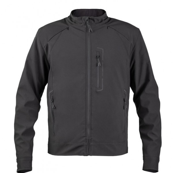 Nordcode Μπουφάν Μηχανής Polo oversize Softshell EN1621 Ανδρικό Χειμερινό Μαύρο Μπλούζες / Γιλέκα / Ζακέτες