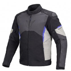 Nordcode Μπουφάν Top speed WP μαύρο/γκρι/μπλε Μπουφάν Textile