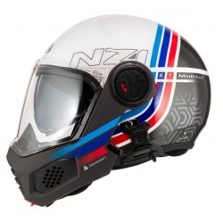 NZI Κράνος Minimod Duo Watsom White/Blue/Black