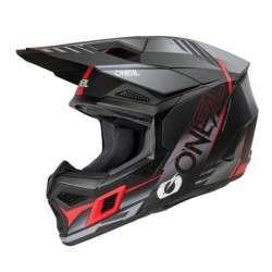 Oneal Κράνος 3SRS Haze V.26 ECE 22.06 μαύρο/γκρι/κόκκινο ΚΡΑΝΗ