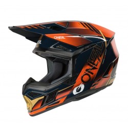 Oneal Κράνος 3SRS Haze V.26 ECE 22.06 μπλε/πορτοκαλί/χρυσό ΚΡΑΝΗ