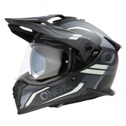 Oneal Κράνος A-SRS Spike V.24 (ECE 22.06) μαύρο/γκρι/άσπρο ΚΡΑΝΗ
