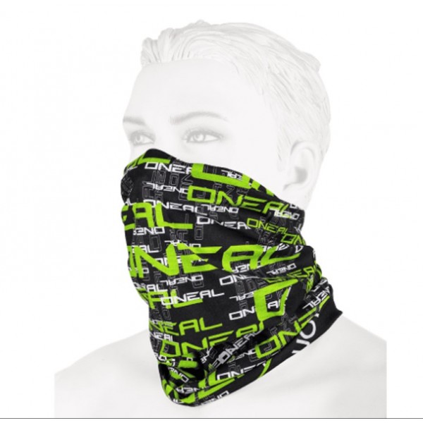 Oneal Φουλάρι Neckwarmer Matrix μαύρο/πράσινο Μπαλακλάβες /  Κολάρα / Σκούφοι / Καπέλα