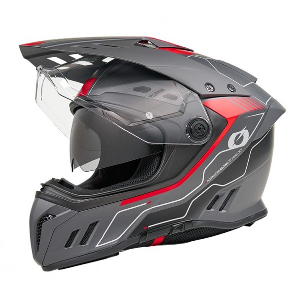 Oneal Κράνος Sierra RS Echo V.26 μαύρο/κόκκινο (ECE 22.06) ΚΡΑΝΗ