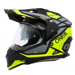 Oneal Κράνος Sierra R V.24 fluo κίτρινο//μαύρο/γκρι (ECE 22.06) ΚΡΑΝΗ