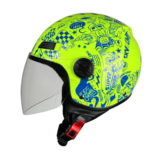 Pilot Κράνος Fazer Junior ECE22.06 άσπρο Παιδικά Κράνη