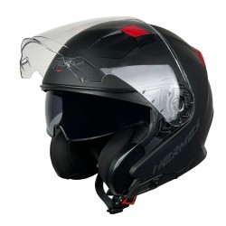 Pilot Κράνος Hermes SV special edition μαύρο ματ/κόκκινο Jet / Open