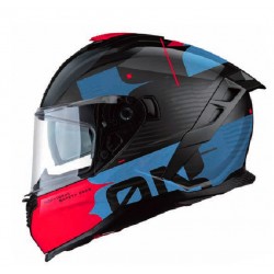 Pilot Κράνος Corsair SV On ECE 22.06 μαύρο/μπλε/κόκκινο gloss (περιλαμβάνει Pinlock 30)