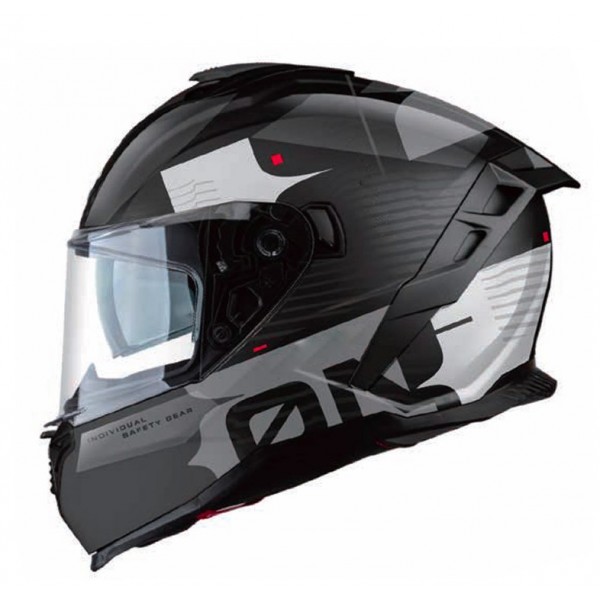 Pilot Κράνος Corsair SV On ECE 22.06 μαύρο/γκρι/άσπρο ματτ (περιλαμβάνει Pinlock 30) Full Face