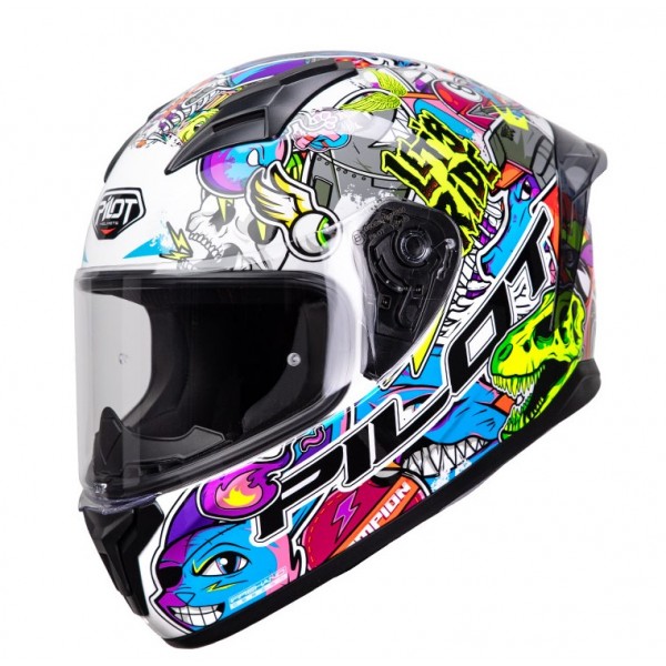 Pilot Κράνος Flex Streetbomb άσπρο Full Face Pilot Κράνος Flex Streetbomb άσπρο Full Face