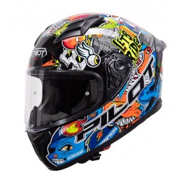 Pilot Κράνος Flex Streetbomb μαύρο/κίτρινο