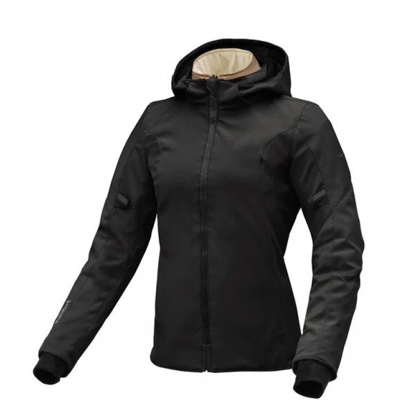 Tucano Urbano Μπουφάν Μηχανής Bormio 2IN1 Γυναικείο Χειμερινό Μαύρο Μπουφάν Textile