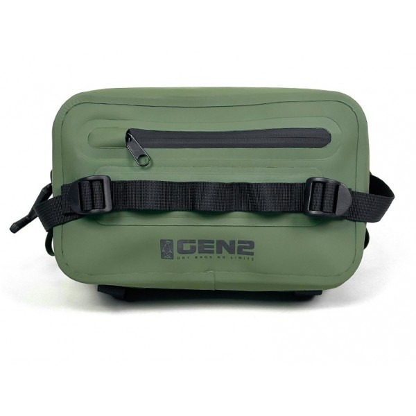 GEN2 Τσαντάκι μέσης Rig waist bag IPX7 χακί TPU reinforced Τσάντες Μέσης & Ποδιού (Μπανάνες)