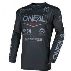 Oneal MX Μπλούζα Element Brand V.26 μαύρο/γκρι