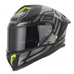 Givi Κράνος H50.3 Quasar Black/Titan/Yellow + Pinlock (ECE 22.06)