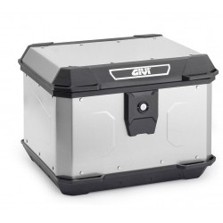 GIVI Βαλίτσα 44 λίτρα ALP44A αλουμίνιο monolock με πιάστρα + κιτ τοποθέτησης  Βαλίτσες (Topcase)