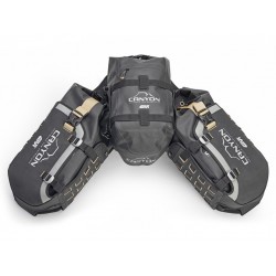 GIVI Αρθρωτό σύστημα φόρτωσης GRT721B σε σχήμα πέταλου, δύο πλαϊνοί σάκοι 16-LTR και ένας πίσω 12-LTR  ΒΑΛΙΤΣΕΣ / ΒΑΣΕΙΣ / TANKBAG