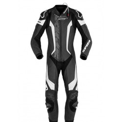 SPIDI Φόρμα ολόσωμη Laser Pro διάτρητη μαύρη-άσπρη 011 Δερμάτινες Φόρμες