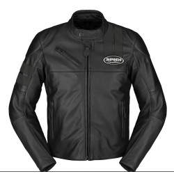 Spidi Μπουφάν Μηχανής Roar Ανδρικό Δερμάτινο μαύρο 026 Μπουφάν Δερμάτινα
